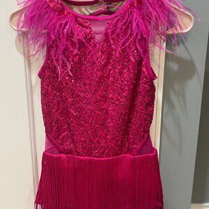 Weissman Large Child Pink Dance Costume